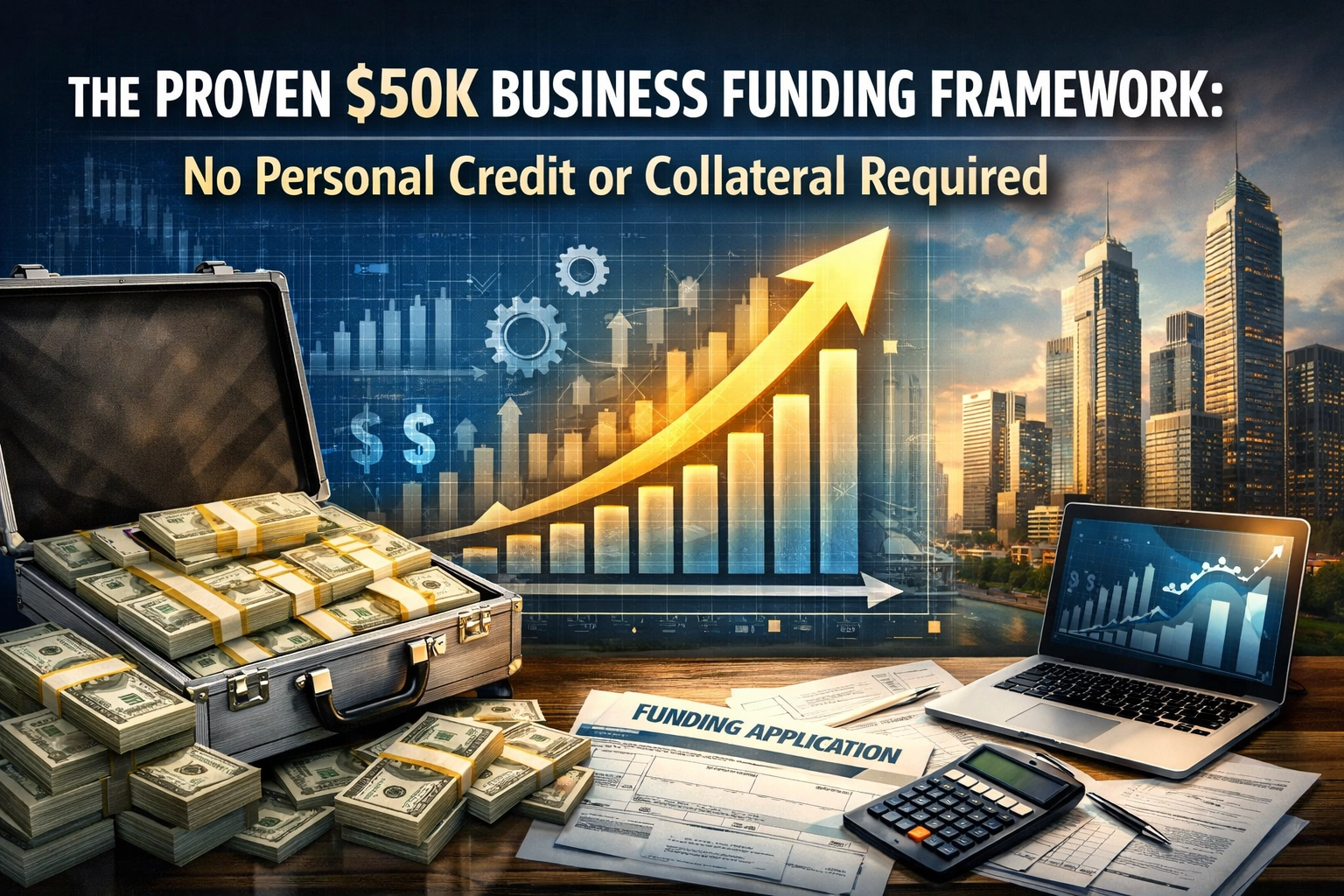 The Proven $50k Business Funding Framework: No Personal Credit or Collateral Required