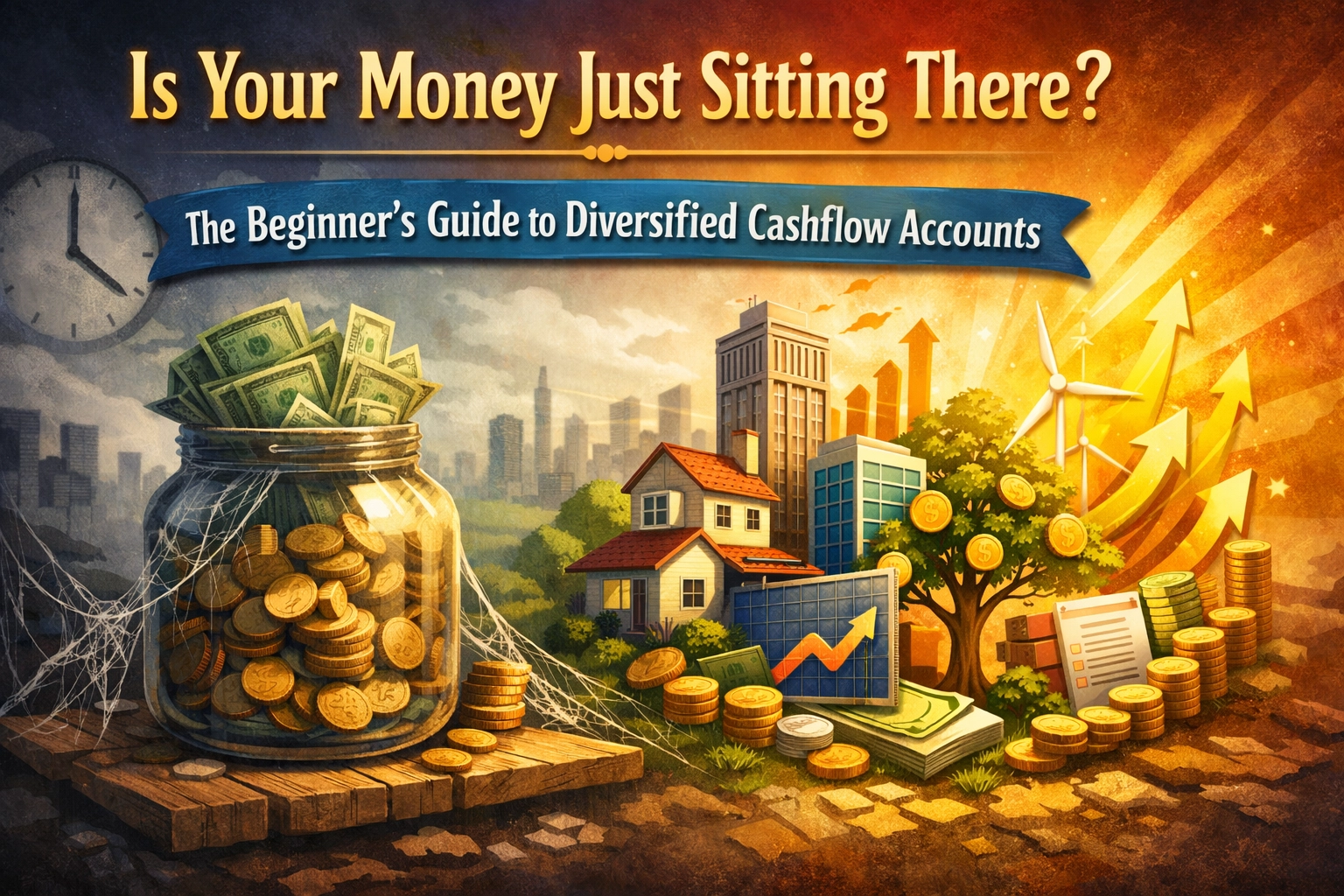 Is Your Money Just Sitting There? The Beginner’s Guide to Diversified Cashflow Accounts