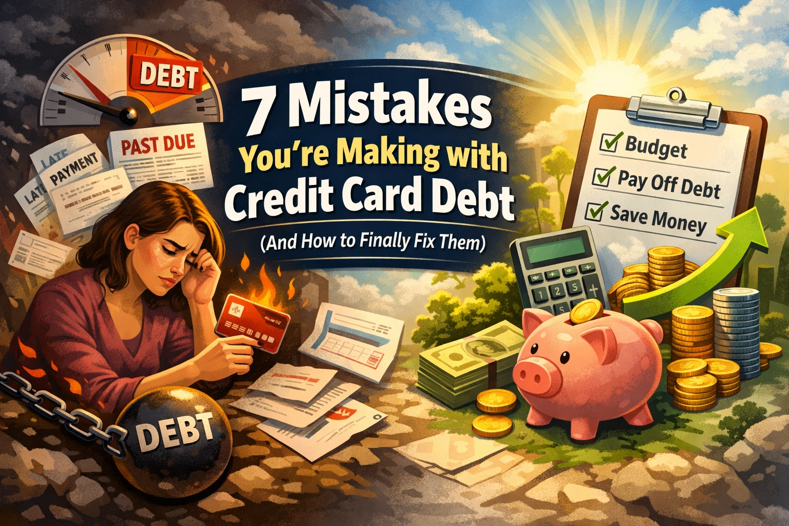 7 Mistakes You’re Making with Credit Card Debt (And How to Finally Fix Them)