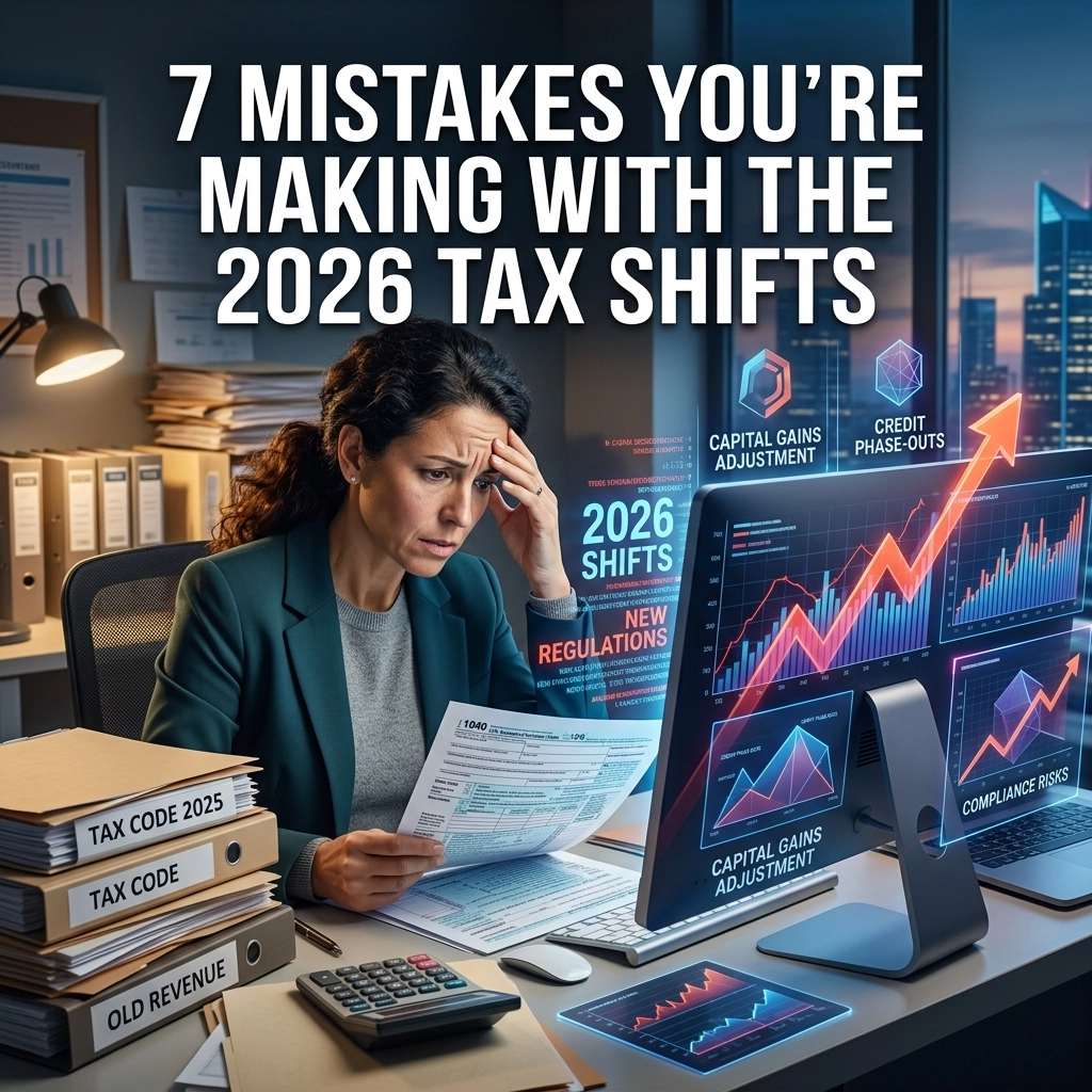 7 Mistakes You’re Making with the 2026 Tax Shifts