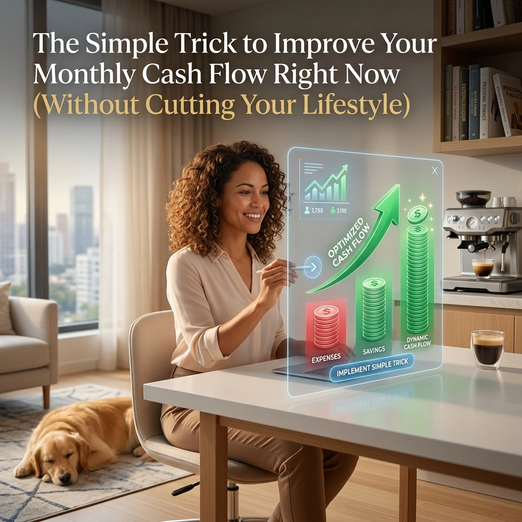 The Simple Trick to Improve Your Monthly Cash Flow Right Now (Without Cutting Your Lifestyle)