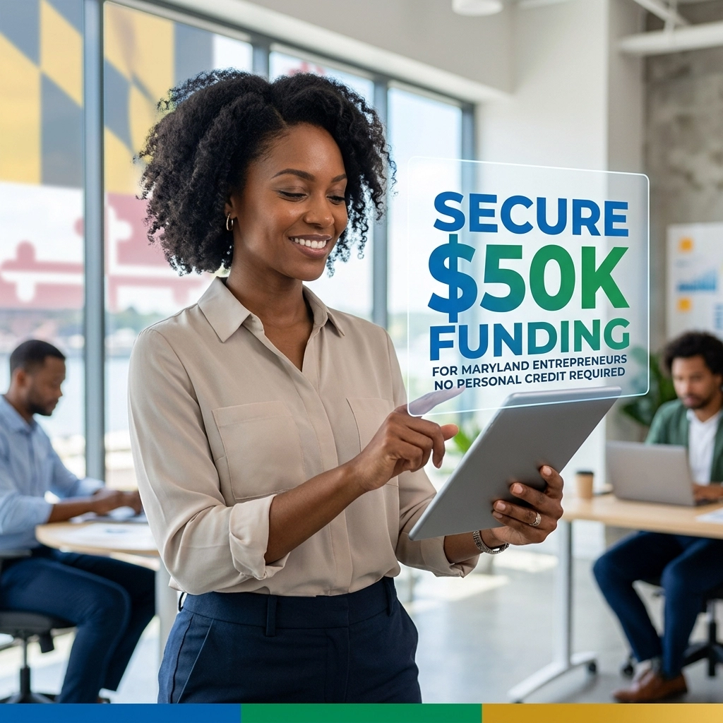 How Maryland Entrepreneurs Can Secure $50k in Funding Without Personal Credit